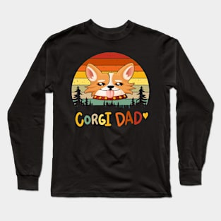 Corgi Dad  (45) Long Sleeve T-Shirt